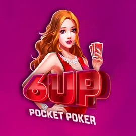 Logo of 6 Up Pocket Poker from FlipLuck at Ricky Casino