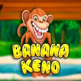 Banana Keno slot logo by Caleta Gaming at Ricky CasinoBanana Keno