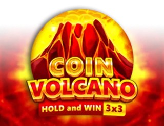 Logo of Coin Volcano from 3 Oaks Gaming at Ricky Casino