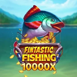 Fintastic Fishing slot logo by Foxium at Ricky CasinoFintastic Fishing