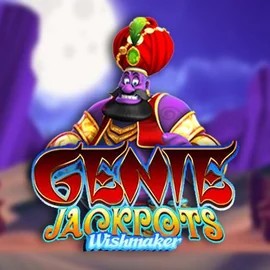Genie Jackpots Wishmaker logo by Blueprint Gaming at Ricky CasinoGenie Jackpots Wishmaker