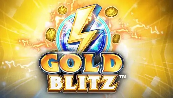 Gold Blitz logo by Fortune Factory Studios at Ricky Casino