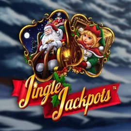 Jingle Jackpots slot logo by Dragon Gaming at Ricky CasinoJingle Jackpots