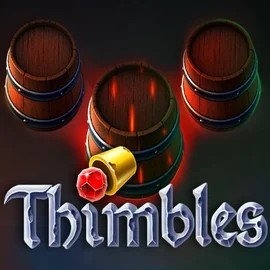 Thimbles slot logo by Evoplay at Ricky CasinoThimbles