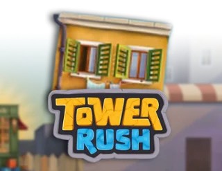 Logo of Tower Rush from Galaxsys at Ricky Casino